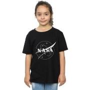 T-shirt enfant Nasa Classic Insignia Logo Monochrome