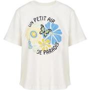 T-shirt La Petite Etoile Tair ecru mc tee