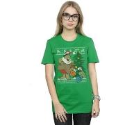 T-shirt The Flintstones Christmas Fair Isle