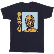 T-shirt Disney C3PO Line Art