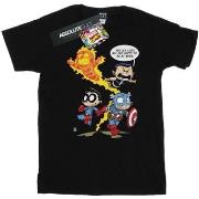 T-shirt enfant Marvel Avengers Invaders Cartoon