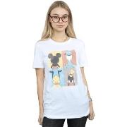 T-shirt Disney Four Backs