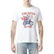 T-shirt Von Dutch T-shirt coton col rond