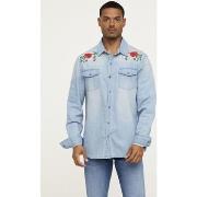 Chemise Lee Cooper Chemise Darile Light Blue