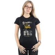 T-shirt Dessins Animés Daffy Duck Binoculars