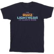 T-shirt Disney Lightyear Always Sure Text