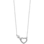 Collier Lotus Collier Silver Moments coeur et infini