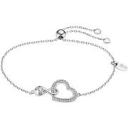 Bracelets Lotus Bracelet Silver Moments coeur et infiini