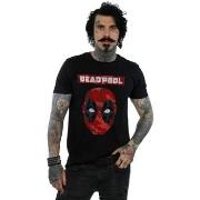 T-shirt Marvel Deadpool Camo Head