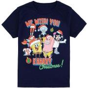 T-shirt enfant Spongebob Squarepants Krabby Christmas