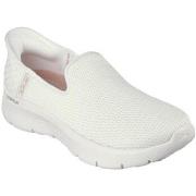 Baskets Skechers BASKETS GO WALK FLEX SLIP-INS FLEX RELISH OFWHITTE