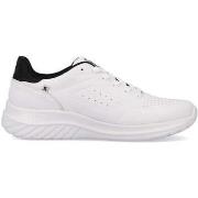 Baskets basses Rieker white casual closed sport shoe