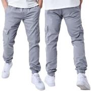 Pantalon Project X Paris Cargo Homme gris PXP T239020 GY2