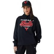 Sweat-shirt New-Era Sweat Chicago Bulls Mixte noir 60424425