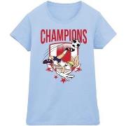 T-shirt Dessins Animés Lola Football Champions