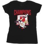 T-shirt Dessins Animés Champions