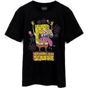 T-shirt Spongebob Squarepants Not Afraid to Be Square