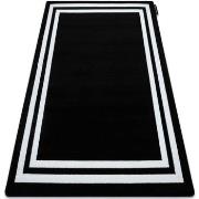 Tapis Rugsx Tapis HAMPTON Cadre noir 80x150 cm