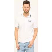T-shirt Emporio Armani EA7 Polo Tennis Club en coton stretch