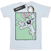 T-shirt Dessins Animés Bugs Bunny Funny Face