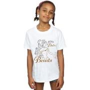 T-shirt enfant Disney Belle I Only Date Beasts