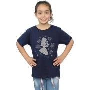 T-shirt enfant Disney Belle Winter Silhouette