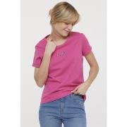 T-shirt Lee Cooper T-shirt ARARI Framboise