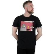 T-shirt Dessins Animés Christmas Postcard