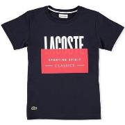 T-shirt enfant Lacoste TJ3877