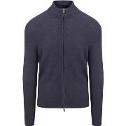 Sweat-shirt Suitable Cardigan Structure Marine