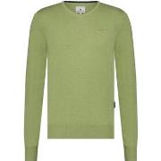 Sweat-shirt State Of Art Pull Col-V Vert