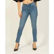 Jeans Yes Zee Jean femme en modèle legging en coton