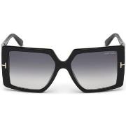 Lunettes de soleil Tom Ford FT0790 QUINN Lunettes de soleil, Noir/Fumé...