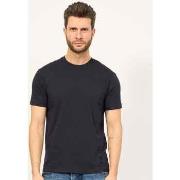 T-shirt EAX T-shirt homme coupe classique AX en coton biologique
