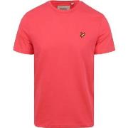 T-shirt Lyle And Scott Lyle Scott T-Shirt Rose Coupe Moderne