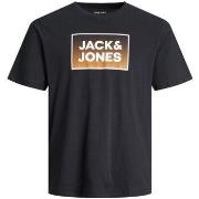 T-shirt Jack &amp; Jones 12249331 STEEL-DARK NAVY