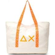 Sac Sun68 Big Bag en Toile Blanc