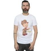 T-shirt Dessins Animés Elmer Fudd Distressed