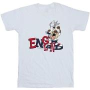 T-shirt Dessins Animés Bugs Taz England