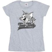 T-shirt Dessins Animés Greyscale Square