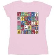 T-shirt Dessins Animés Grid Squares