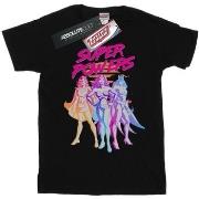 T-shirt Dc Comics Super Powers Neon Tropics