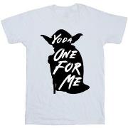 T-shirt Disney Yoda One For Me