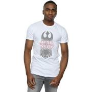 T-shirt Disney The Last Jedi Symbol Crash