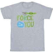 T-shirt Disney The Mandalorian May The Force Be With You