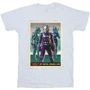 T-shirt Disney The Mandalorian Bo-Katan Koska and Axe