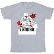 T-shirt Disney The Mandalorian Shoots