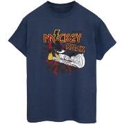T-shirt Disney Mickey Mouse Smash Guitar Rock