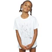 T-shirt enfant Disney Tinker Bell Collage Sketch