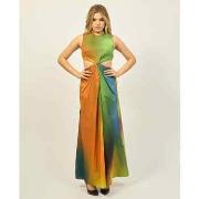 Robe Silvian Heach Robe multicolore à encolure ronde